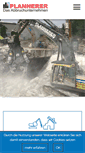 Mobile Screenshot of plannerer-abbruch.de